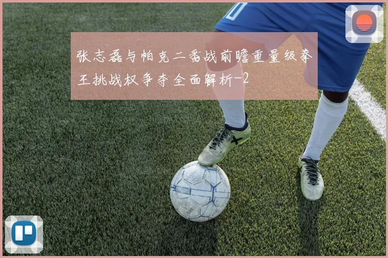 张志磊与帕克二番战前瞻重量级拳王挑战权争夺全面解析